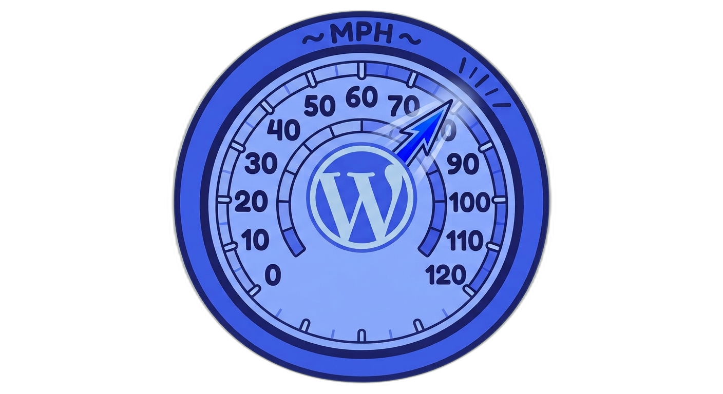 Speedy WordPress dashboard